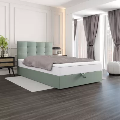 Čalouněná postel 90x200 DELILAH COMFORT 4 - mátová