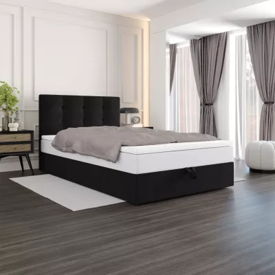 Čalouněná postel 90x200 DELILAH COMFORT 4 - černá