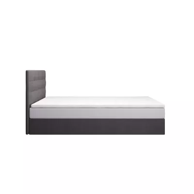 Čalouněná postel 90x200 DELILAH COMFORT 4 - šedá