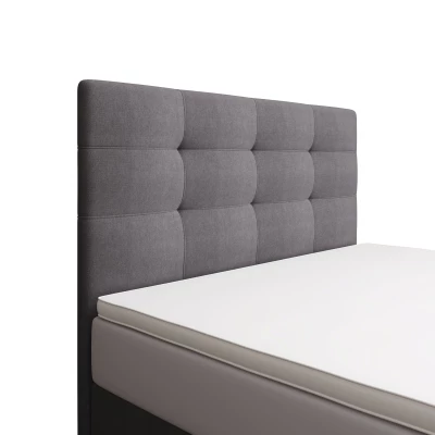 Čalouněná postel 90x200 DELILAH COMFORT 4 - šedá