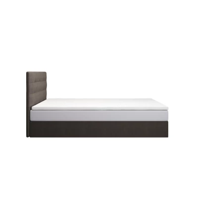Čalouněná postel 120x200 DELILAH COMFORT 4 - hnědá
