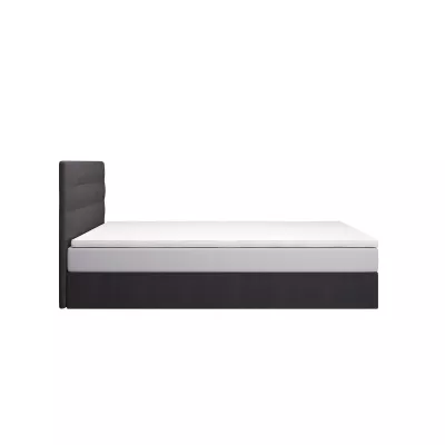 Čalouněná postel 120x200 DELILAH COMFORT 4 - tmavě šedá