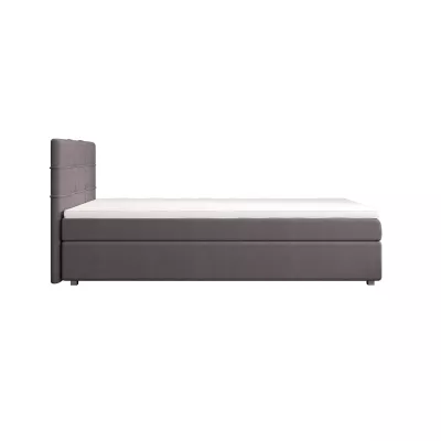 Jednolůžková postel 100x200 STIG COMFORT 7 s úložným prostorem - šedá