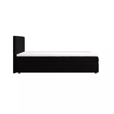 Jednolůžková postel 100x200 STIG COMFORT 7 s úložným prostorem - černá