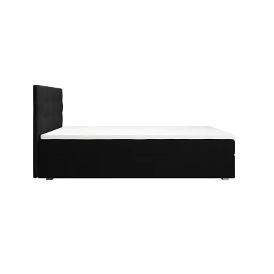 Jednolůžková postel 100x200 STIG COMFORT 8 s úložným prostorem - černá