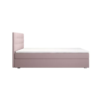 Jednolůžková postel 100x200 STIG COMFORT 8 s úložným prostorem - růžová