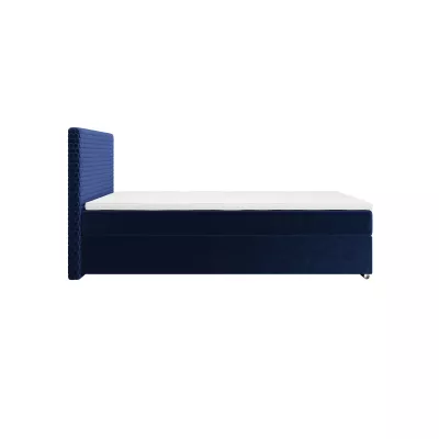Jednolůžková čalouněná postel 100x200 HENIO 1 - modrá