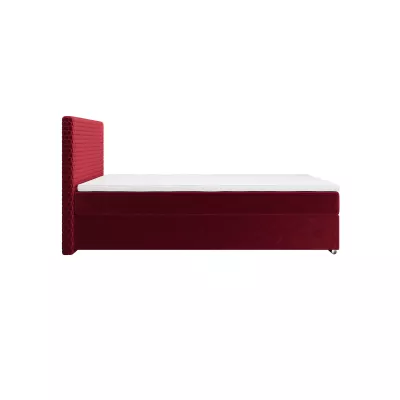 Jednolůžková čalouněná postel 100x200 HENIO 1 - červená
