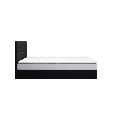 Kontinentální jednolůžková postel 120x200 KALINA COMFORT 1 - černá