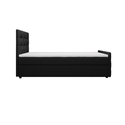 Kontinentální postel 120x200 VASILISA 5 - černá