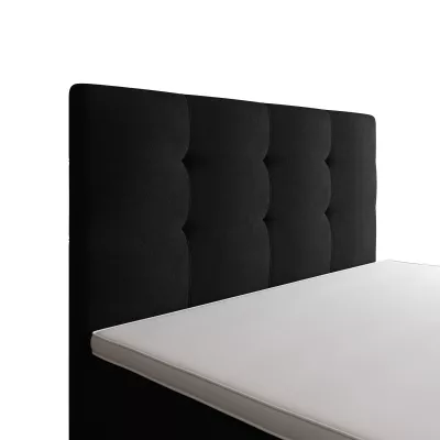 Kontinentální postel 120x200 VASILISA COMFORT 5 - černá