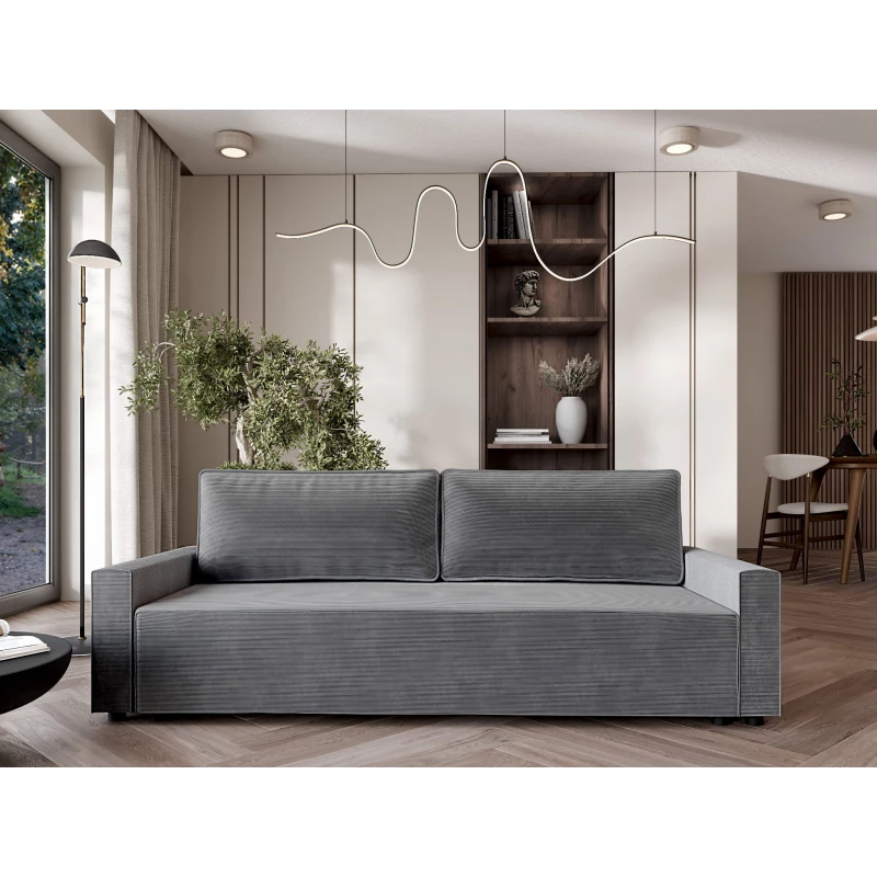 Rozkládací pohovka BADIRA - grafitová