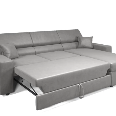 Rohová sedací souprava AMIRA - zelená, levý roh