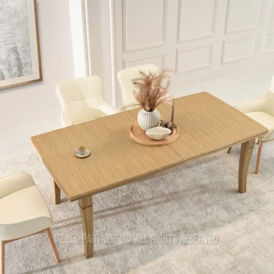 Rozkládací jídelní stůl 200(500)x100 SALIM - dub