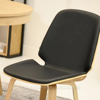 Jídelní židle AMELINA - černá / dub