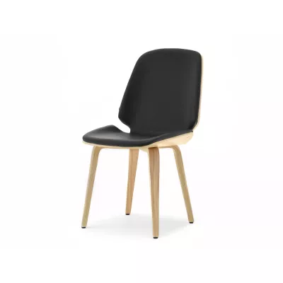 Jídelní židle AMELINA - černá / dub