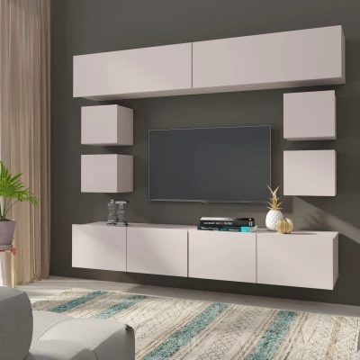 Závěsný TV stolek CONNOR - kašmír