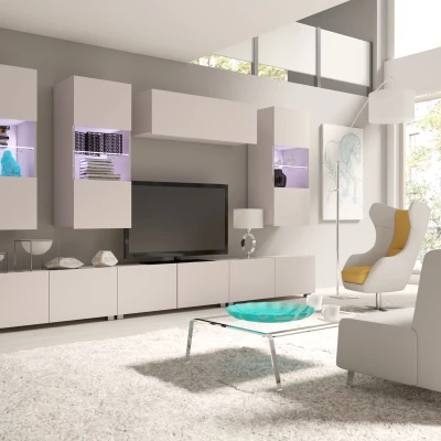 Závěsný TV stolek CONNOR - kašmír