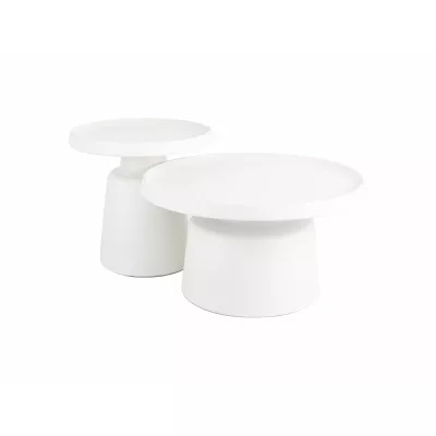 Set konferenčních stolků LUCIEN - světle šedý