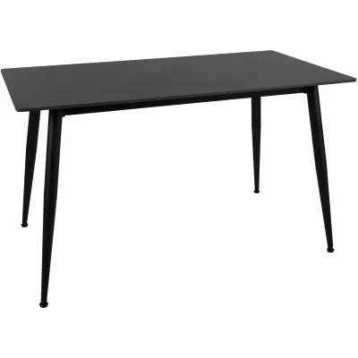 Jídelní stůl 160x90 JUSEF - černý