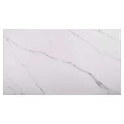 Jídelní rozkládací stůl 160(220)x90 EMAL - bílý / černý