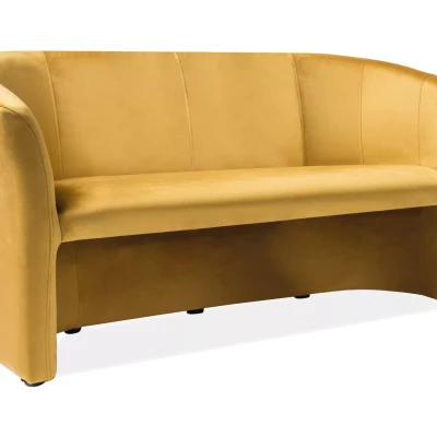 Trojmístná pohovka SINDY 1 - hořčicová