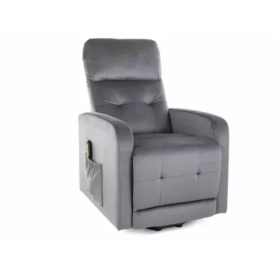 Polohovací křeslo VALER 4 - šedé