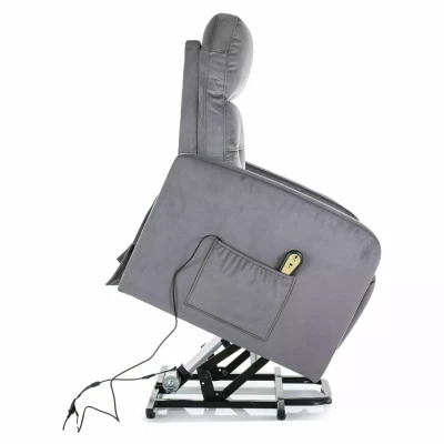 Polohovací křeslo VALER 4 - šedé