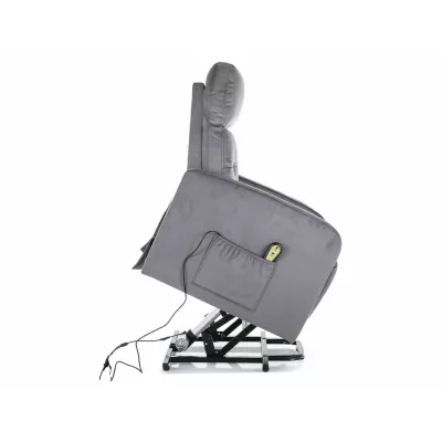 Polohovací křeslo VALER 4 - šedé