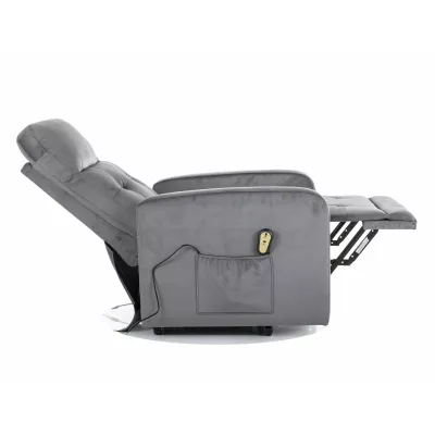 Polohovací křeslo VALER 4 - šedé