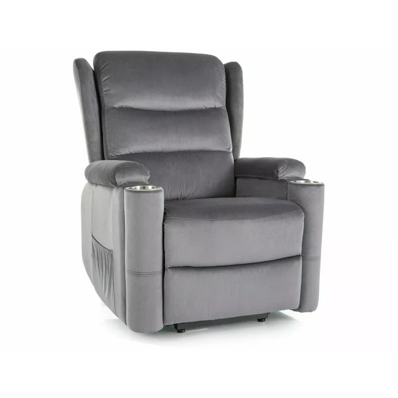Elektrické polohovací křeslo GUAPO - šedé