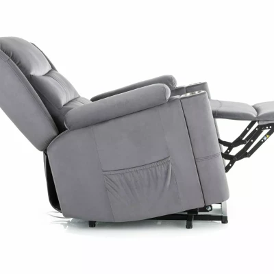 Elektrické polohovací křeslo GUAPO - šedé
