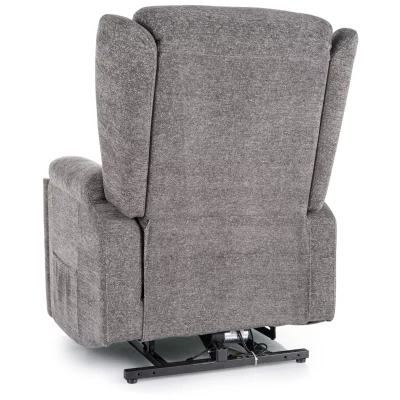 Elektrické polohovací křeslo GUAPO - světle šedé