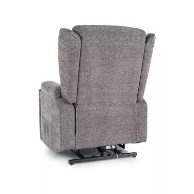 Elektrické polohovací křeslo GUAPO - světle šedé