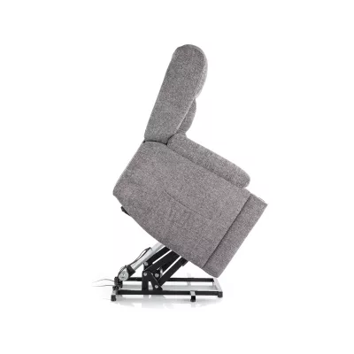 Elektrické polohovací křeslo GUAPO - světle šedé