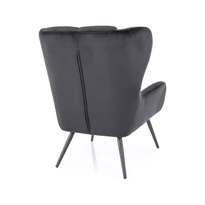 Čalouněné křeslo GANY - černé