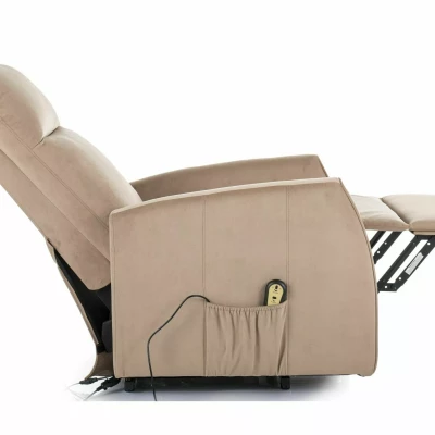 Polohovací křeslo ANDRES 2 - béžové