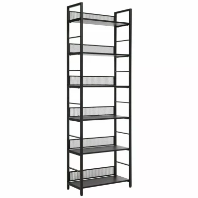 Policový regál JAMIL 3 - černý