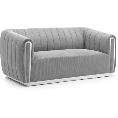 Dvoumístná pohovka REKA - šedá