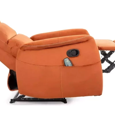 Masážní křeslo ARISU - skořicové