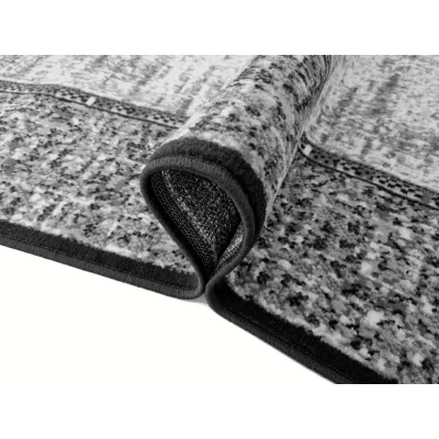 Geometrický kusový koberec 50x90 cm LUKEN - šedý