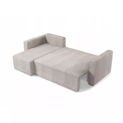 Rohová sedací souprava s úložným prostorem KALINO - béžová 2