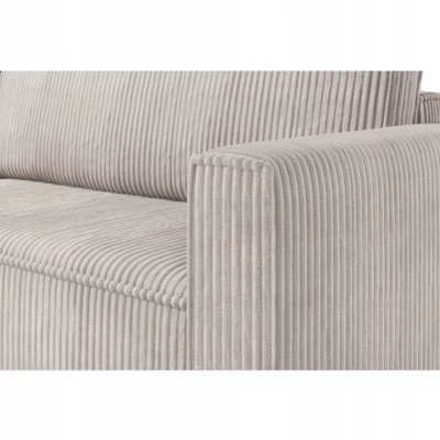 Rohová sedací souprava s úložným prostorem KALINO - béžová 2