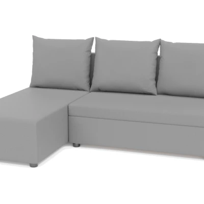 Rohová sedačka s úložným prostorem MELIKA - šedá