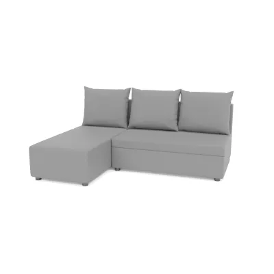 Rohová sedačka s úložným prostorem MELIKA - šedá