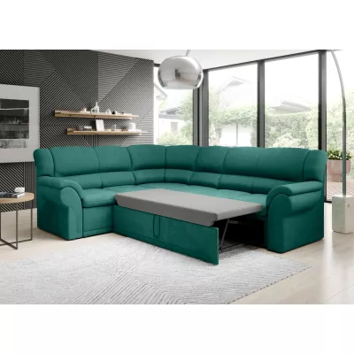 Rozkládací sedací souprava LAJANA - červená, levý roh