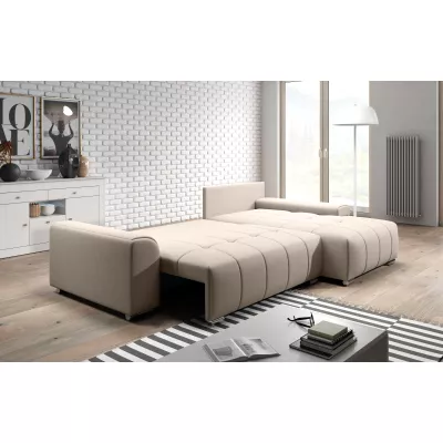 Rohová rozkládací sedačka RANDA - béžová