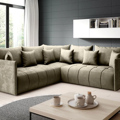 Rohová sedací souprava VALENTINI - béžová