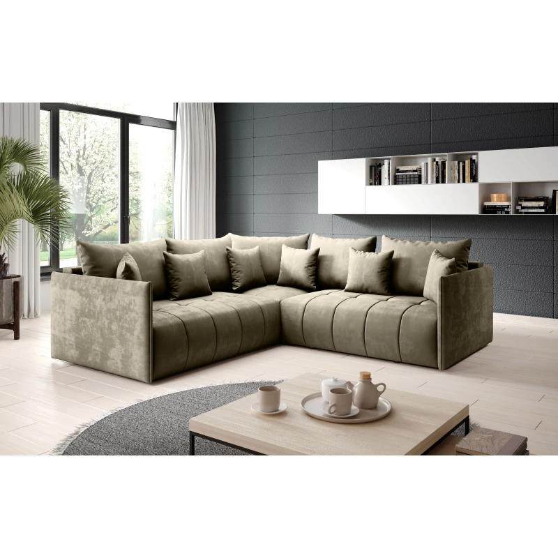 Rohová sedací souprava VALENTINI - béžová