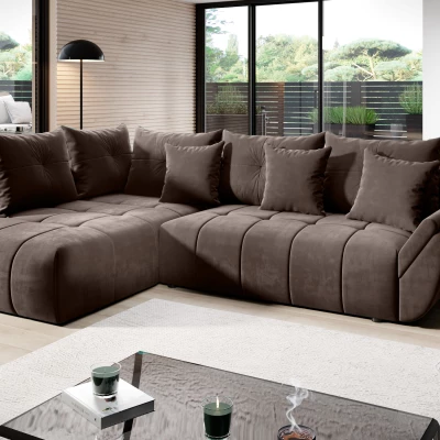 Sedačka s úložným prostorem MAGIA - světle hnědá